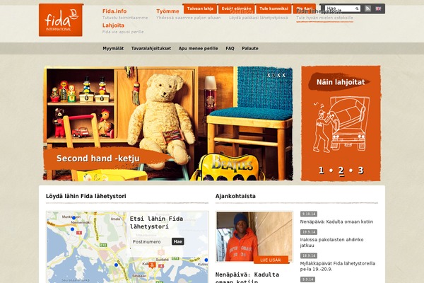 lahetystorit.fi site used Fida