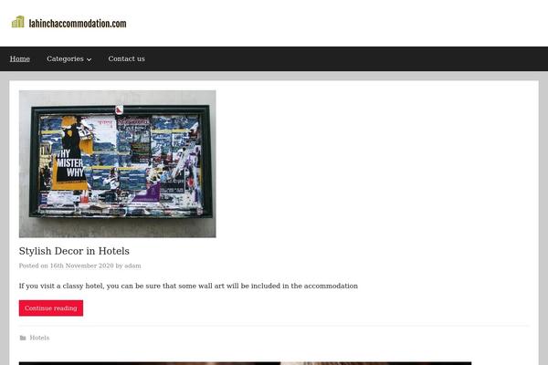 Donovan theme site design template sample