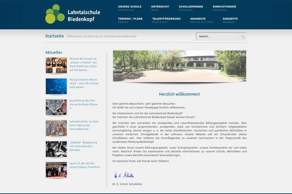 Site using Dg-blog-carousel plugin