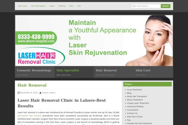 zAlive theme site design template sample