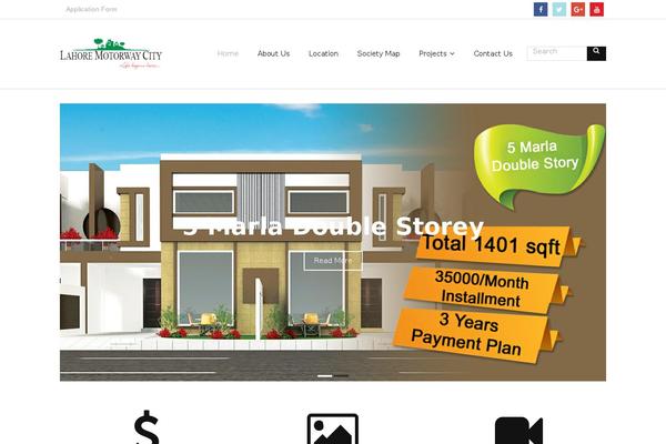 lahoremotorwaycity.com site used Classiera