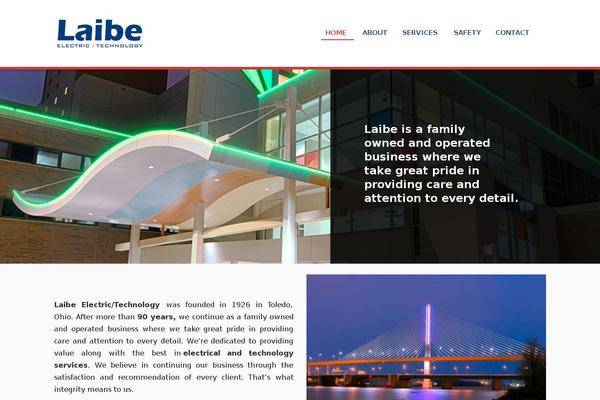Megalith theme site design template sample