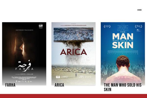 Pelicula theme site design template sample