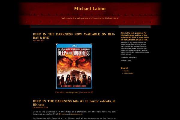 Halloween theme site design template sample
