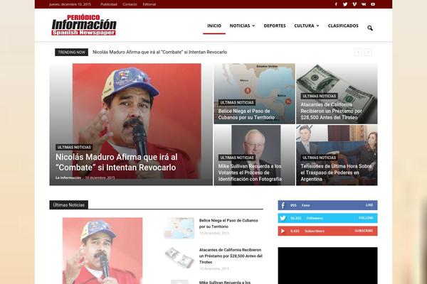 Site using Td-standard-pack plugin