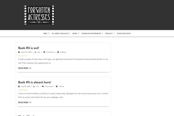 Vw-writer-blog theme site design template sample