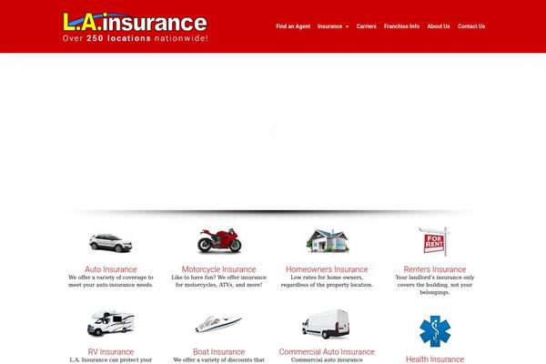 Flatter theme site design template sample