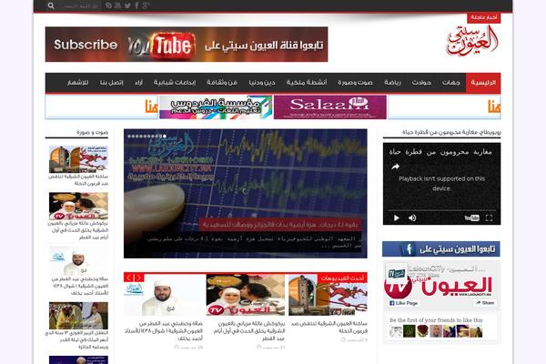 Site using Responsive Social Sharing Icons plugin
