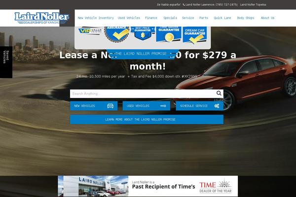 Dealer Inspire theme site design template sample