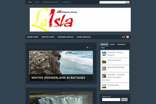 Daily Edition theme site design template sample