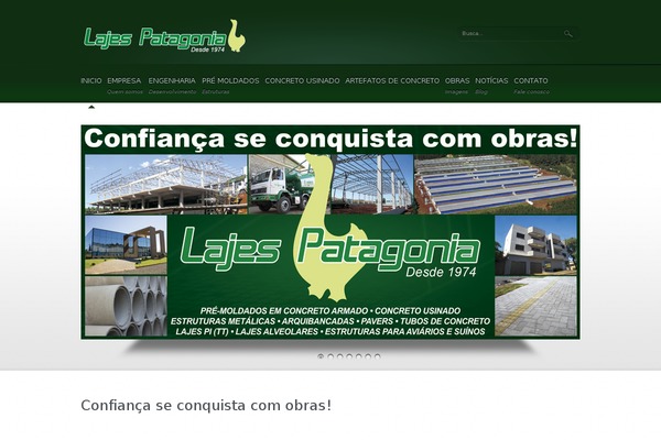 lajespatagonia.com site used Nova