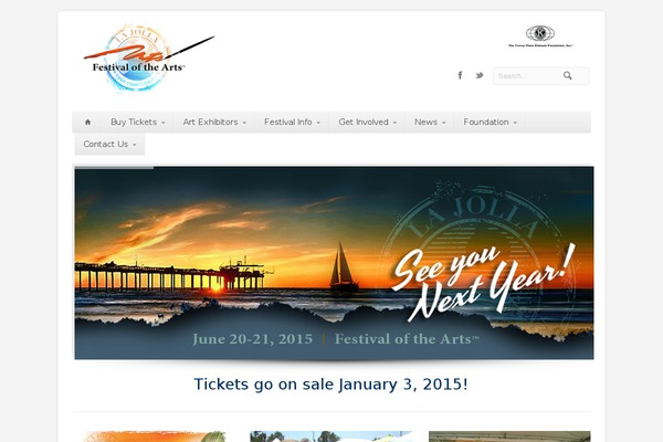 lajollaartfestival.org site used Aqua-2