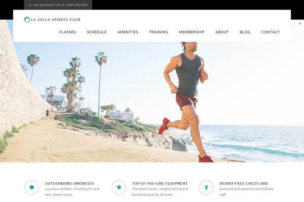 Harrison theme site design template sample