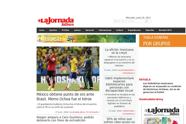 News Portal theme site design template sample