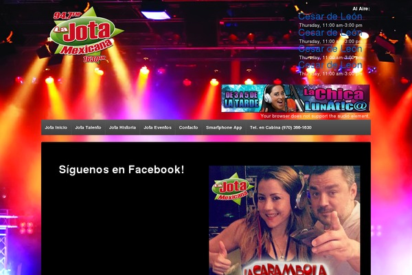 Site using iFeature Slider plugin