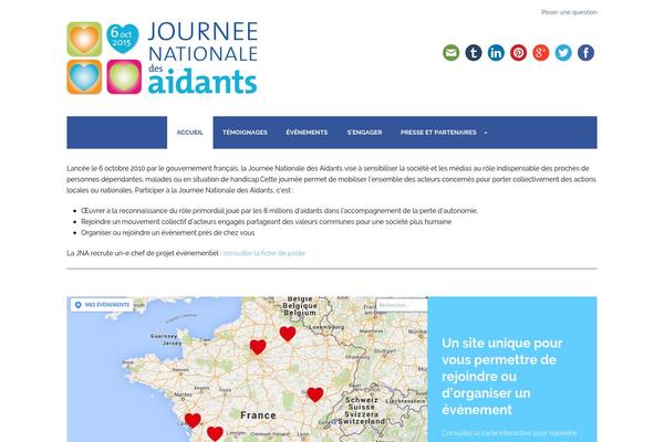 Charity Hub v1.02 theme site design template sample