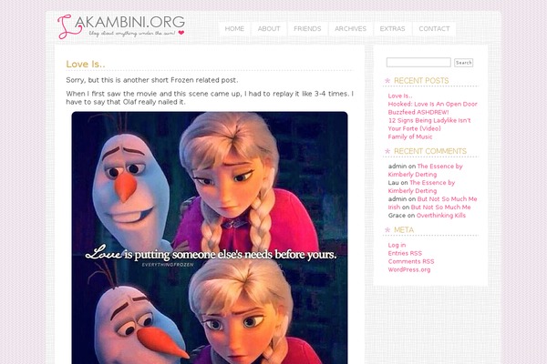 lakambini.org site used Lilacstitchtheme