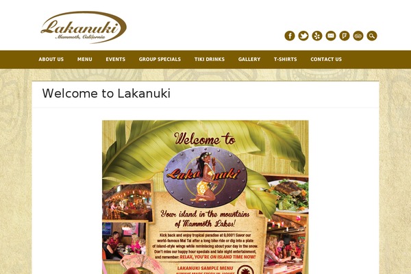 Restaurateur theme site design template sample