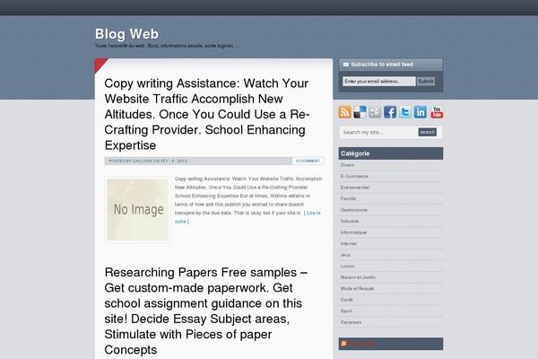 Skin theme site design template sample