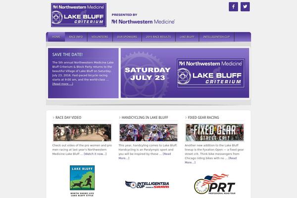 Enterprise theme site design template sample