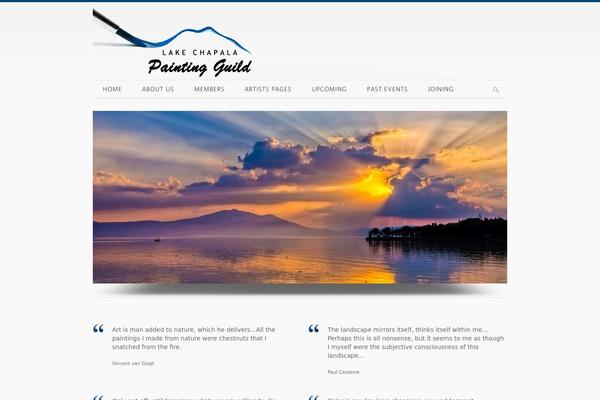 Elegance theme site design template sample