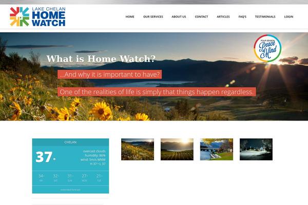 Site using Awesome Weather Widget plugin
