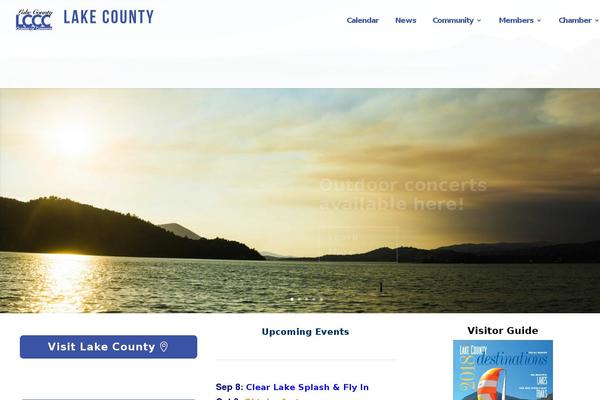 lakecochamber.com site used Lakeport-divi-child