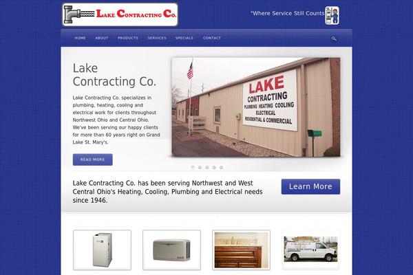 Awake theme site design template sample