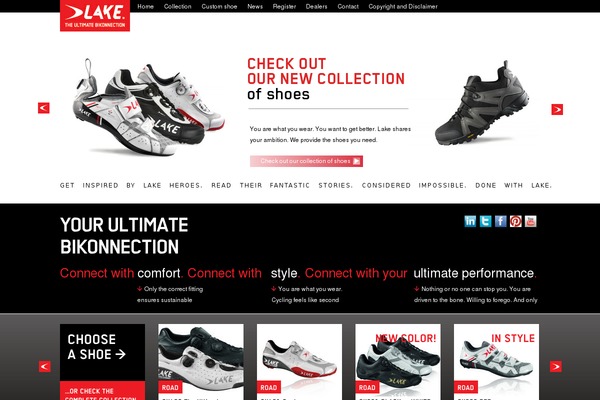 lake theme websites examples