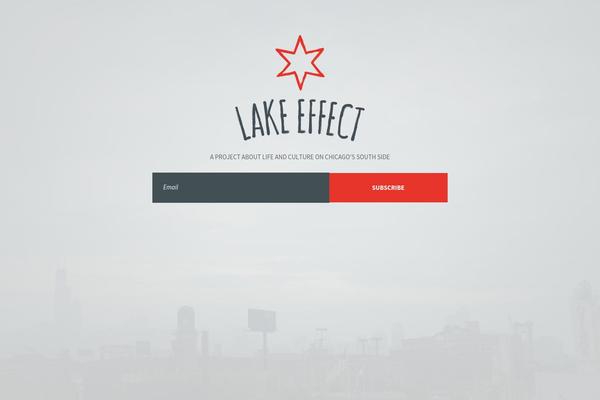 lakeeffect.co site used Perspyr