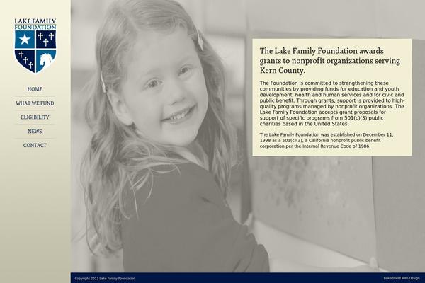 Lake theme site design template sample