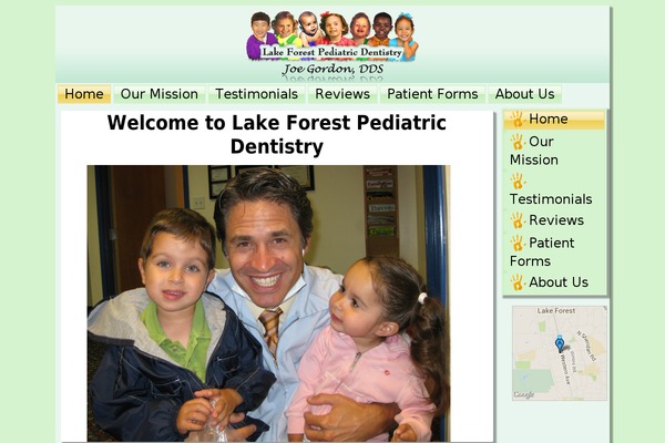 Site using Google Maps Widget plugin
