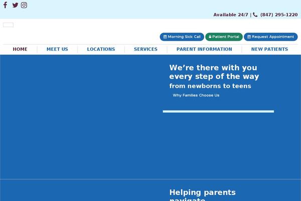 lakeforestpediatrics.com site used Milo