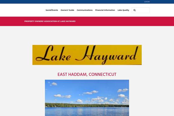 lakehaywardct.com site used Citygov_v1.1