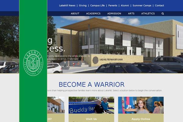 lakehillprep.org site used Oxsn-custom-theme