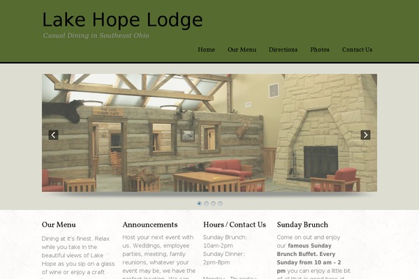 Simplicity theme site design template sample