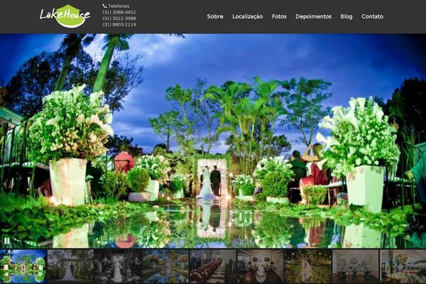 Lakehouse theme site design template sample