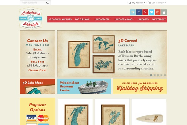Surfarama theme site design template sample