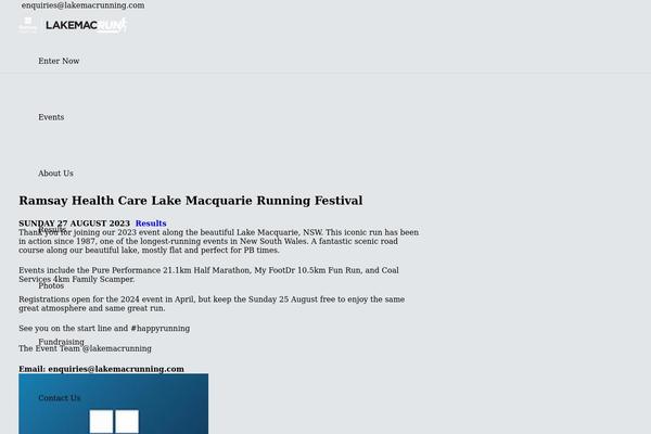 lakemacrunning.com site used Psyborg