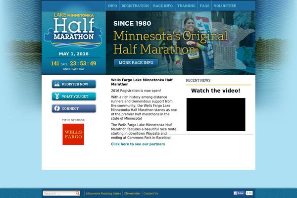 lakeminnetonkahalfmarathon.com site used Tt-site