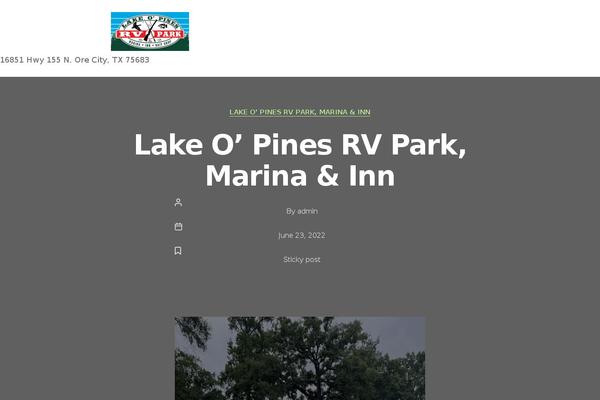 Twenty Twenty theme site design template sample