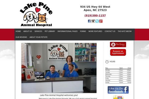 lakepineanimalhospital.com site used Lifelearn8