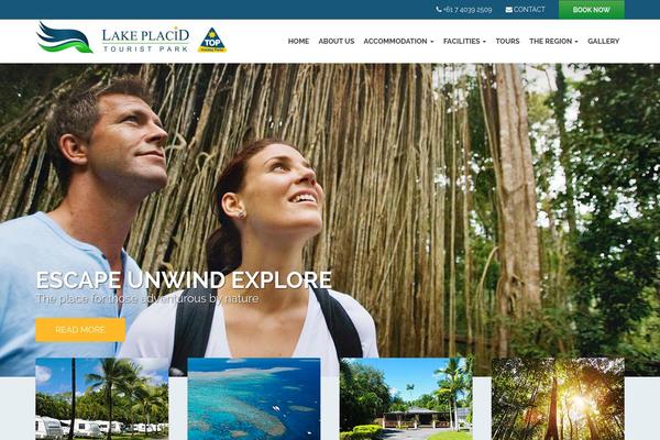 Lp theme site design template sample