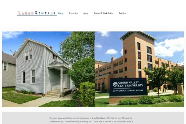 Site using Rentals-gutenberg plugin