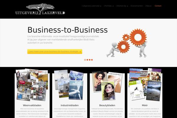 Tango theme site design template sample