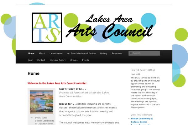 Twenty Eleven theme site design template sample