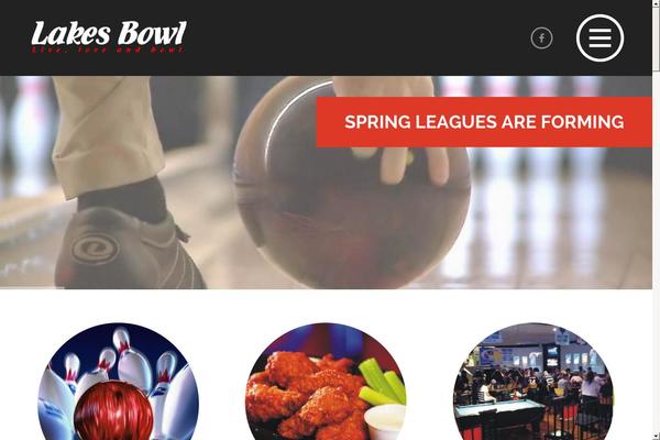 Bowl-wp theme site design template sample