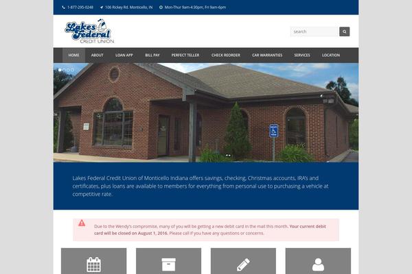 Total theme site design template sample