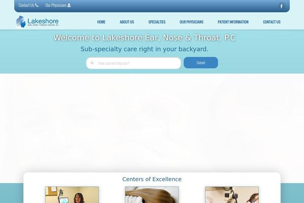 Panacea theme site design template sample