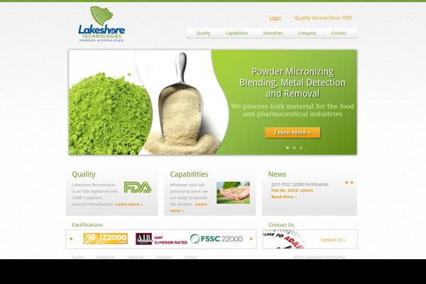 Custom theme site design template sample